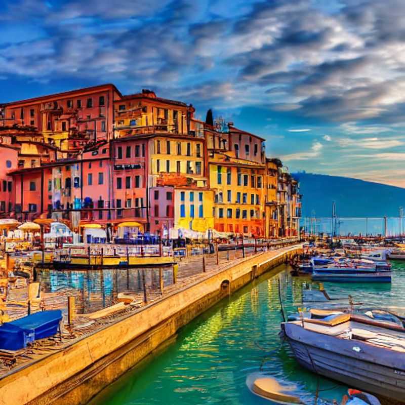 Deux jeunes découvrent le charme printanier d'Ancône, avec une vue imprenable sur le port baigné de soleil, explorant les merveilles de cette ville italienne durant leur escapade de vacances de Pâques.
