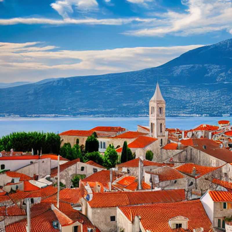 Le Palais de Dioclétien à Split, Croatie, baigné par la lumière printanière - découvrez tous les secrets de cette ville antique pendant votre semaine de relâche ! (Diocletian's Palace in Split, Croatia, bathed in spring light - discover all the secrets of this ancient city during your spring break!)