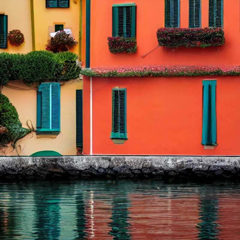 Portofino, Italie, éclatant de couleurs printanières, avec ses maisons pittoresques reflétées dans l'eau turquoise – un paradis à découvrir pendant les vacances de printemps.