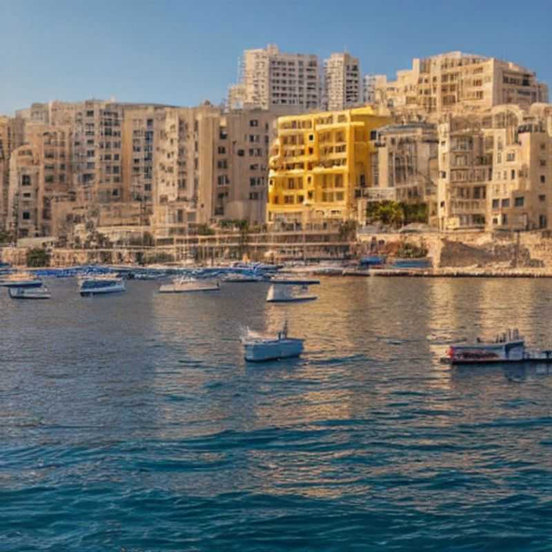 Deux pas rafraîchissants sur la promenade ensoleillée de Sliema, Malte, savourant la brise printanière et les vues imprenables de la Méditerranée lors d'une escapade idéale pour les vacances de printemps.