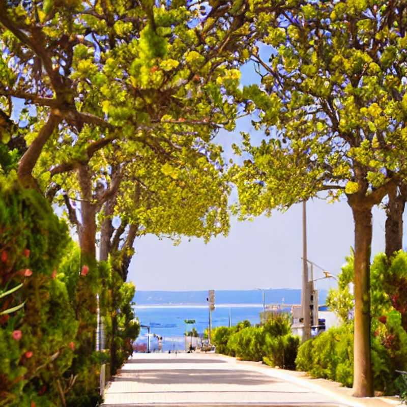 Deux amis profitant du soleil printanier sur la plage de Limassol, Chypre, avec la mer Méditerranée scintillante en toile de fond - le paradis pour les vacances de Pâques!