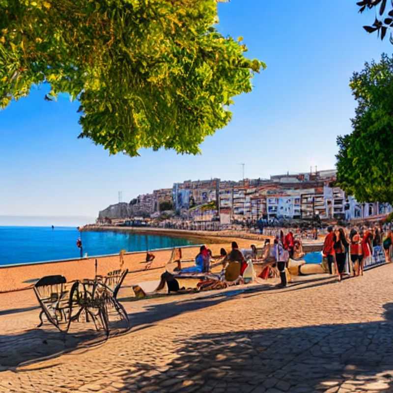 Ruines romaines baignées par le soleil printanier à Tarragone, Espagne, offrant un aperçu de l'histoire captivante de la ville pendant les vacances de printemps.