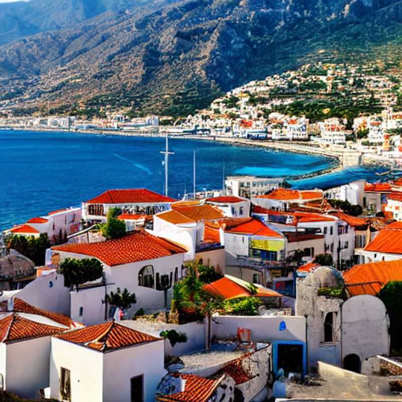 Vue pittoresque de Kalamata, en Grèce, au printemps, avec ses oliviers luxuriants et ses plages ensoleillées – découvrez les activités incontournables pour vos vacances de printemps!