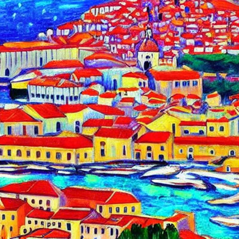 Deux jeunes explorateurs découvrant les remparts ensoleillés de Dubrovnik, Croatie, pendant leur escapade printanière - un aperçu de l'aventure qui les attend !