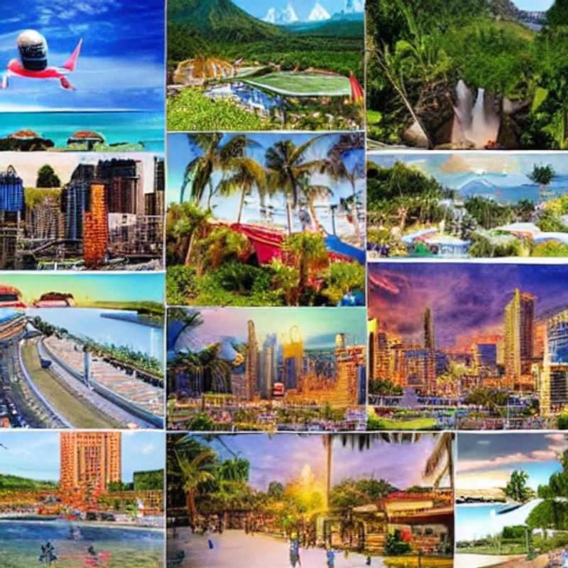 Spring break bliss in Haifa, Israel: A vibrant cityscape cascading down Mount Carmel towards the sparkling Mediterranean Sea, promising sun-kissed adventures and unforgettable moments.