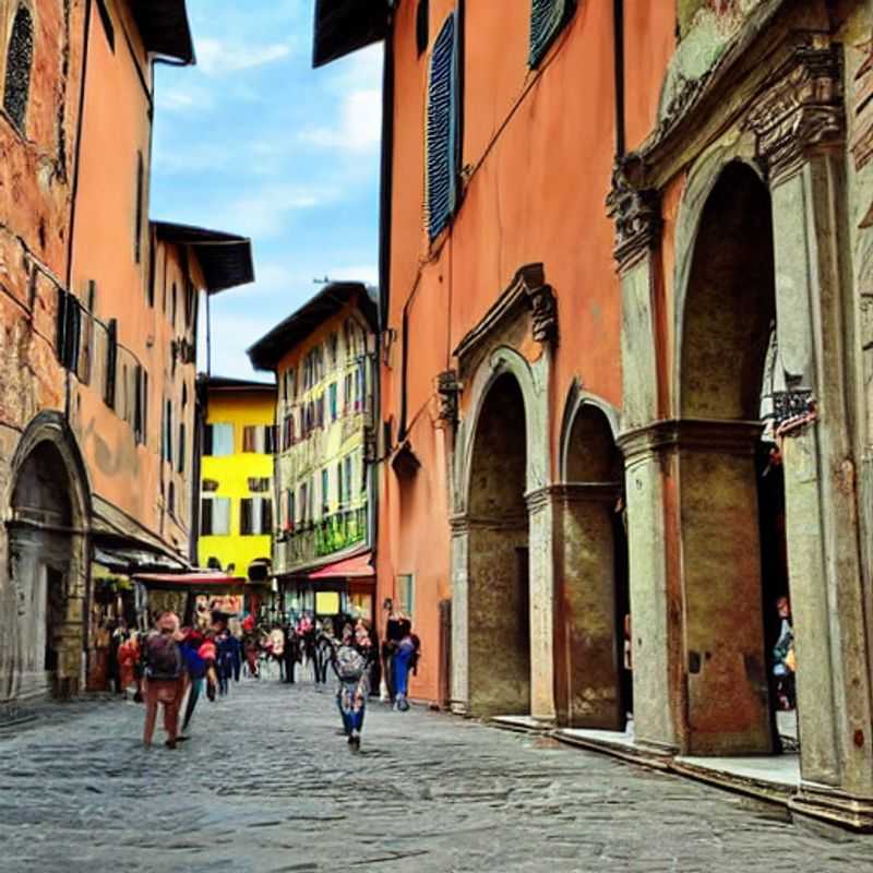Deux jeunes femmes explorant les remparts verdoyants de Lucques, Italie, profitant du soleil printanier et de l'ambiance charmante de la ville pendant leurs vacances. (Two young women exploring the verdant ramparts of Lucca, Italy, enjoying the spring sunshine and the charming atmosphere of the city during their spring break.)