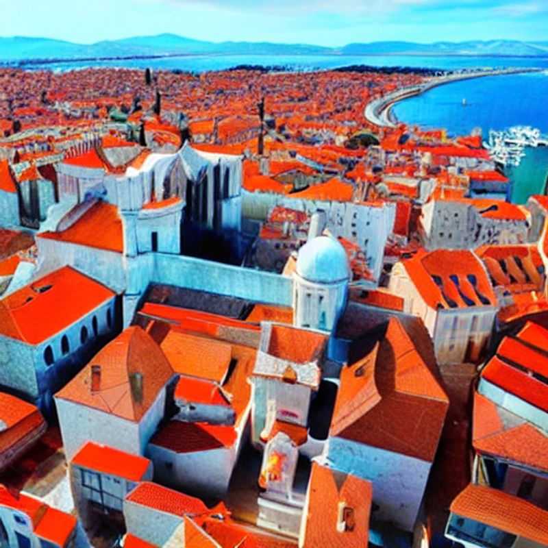 Catching the spring sunshine and mesmerizing melodies of the Sea Organ in Zadar, Croatia – just one of the unforgettable experiences awaiting you on your spring break adventure!