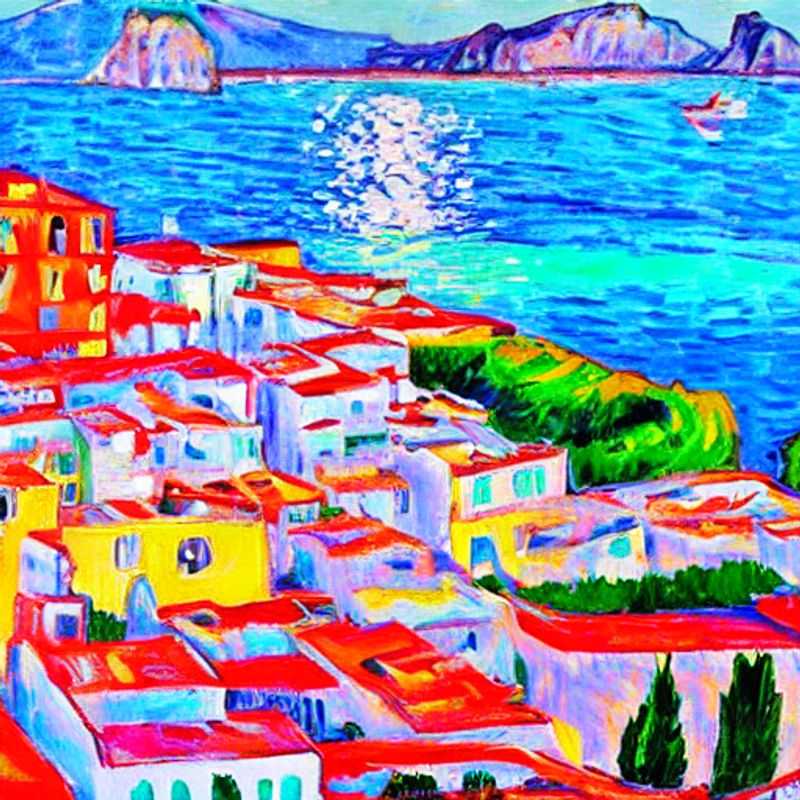 Deux jeunes femmes, rayonnantes de bonheur, explorant les Faraglioni emblématiques de Capri, sous le soleil printanier, une aventure inoubliable pour leur voyage de vacances de printemps en Italie.