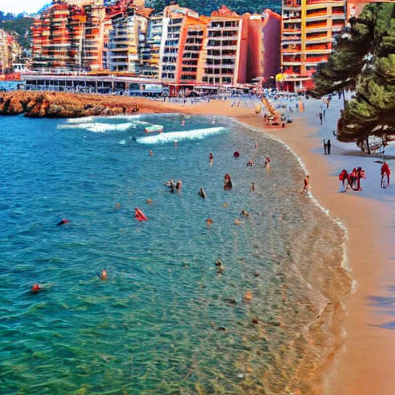Lloret de Mar awakens: Golden sands meet turquoise waters as spring breakers discover the vibrant energy and sun-kissed shores of this Spanish coastal gem.