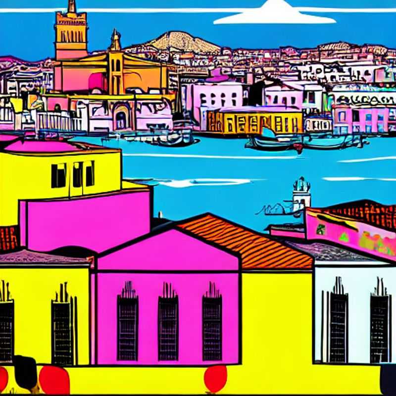 Des voyageurs explorant le vibrant marché de Ballarò à Palerme, Italie, profitant des couleurs et des saveurs locales pendant leur escapade printanière.