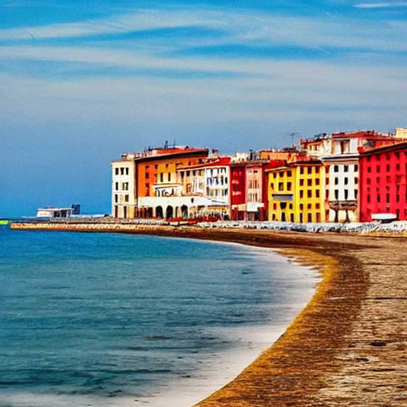 Exploring Livorno's vibrant springtime charm: Canals shimmering under the Italian sun offer a taste of Venetian beauty on your spring break getaway.
