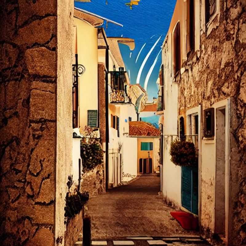 Vue pittoresque de Corfou, Grèce, baignée par le soleil printanier, avec ses eaux turquoise et sa végétation luxuriante - l'endroit idéal pour une escapade inoubliable pendant les vacances de printemps.