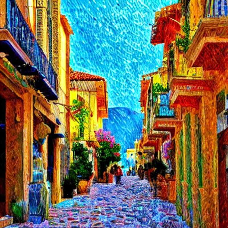Spring break bliss in Nafplio: Couples strolling along the picturesque harbor, soaking in the sun-drenched, flower-filled charm of this Greek gem.