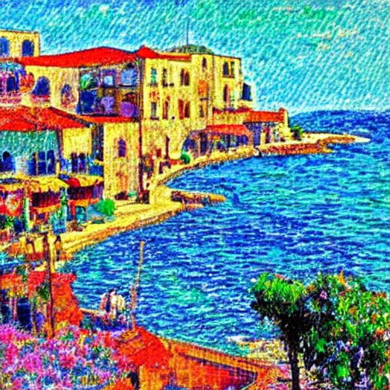 Vue pittoresque du vieux port de Kyrenia, Chypre du Nord, baigné par le soleil printanier, promettant aventure et détente pendant les vacances de printemps.