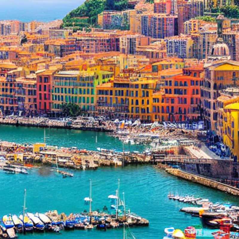 Exploring the vibrant port city of Genoa, Italy, during spring break – colorful buildings and bustling harbors await your discovery!