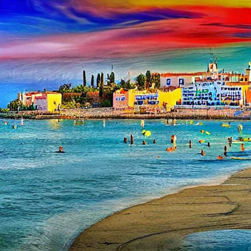 Deux amis profitant du soleil printanier sur la plage de Marbella, en Espagne, lors de leurs vacances de printemps.