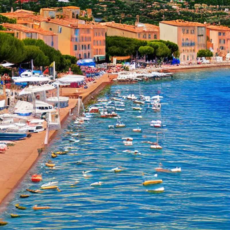 Saint-Tropez au printemps : Une vue pittoresque du port illuminé par le soleil, promettant une escapade mémorable pendant les vacances de printemps.