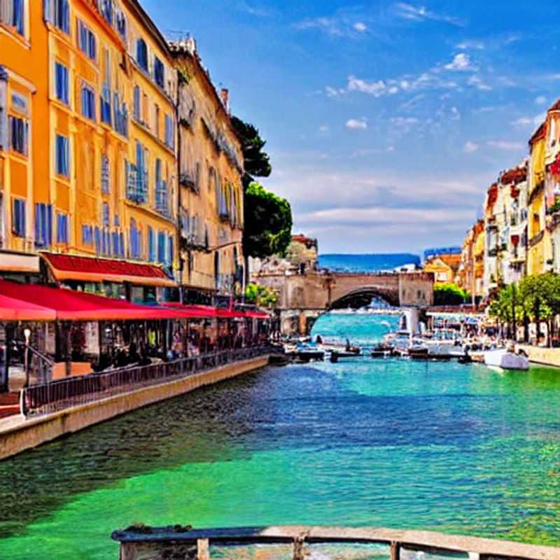 Deux couples appréciant la belle vue sur le port de Toulon, France, lors de leur escapade de printemps.