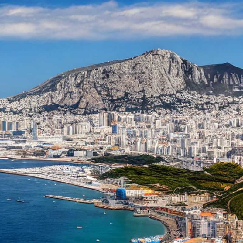 Deux amis explorant la magnifique vue sur le Rocher de Gibraltar pendant leurs vacances de printemps, découvrant les trésors cachés de ce lieu emblématique.