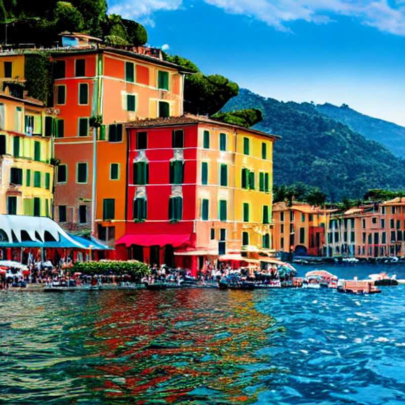Des couleurs vives de Portofino, Italie, explosant au printemps ! Découvrez ce que vous pouvez faire pendant votre semaine de relâche dans ce joyau de la Riviera italienne. (Vibrant colours of Portofino, Italy, exploding in spring! Discover what you can do during your spring break in this jewel of the Italian Riviera.)