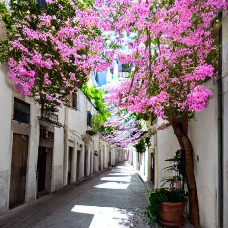 Vue printanière pittoresque de Salerne, en Italie, avec son port animé et son charme côtier, un incontournable pour des vacances de printemps mémorables. (Picturesque spring view of Salerno, Italy, with its lively port and coastal charm, a must-see for a memorable spring break.)