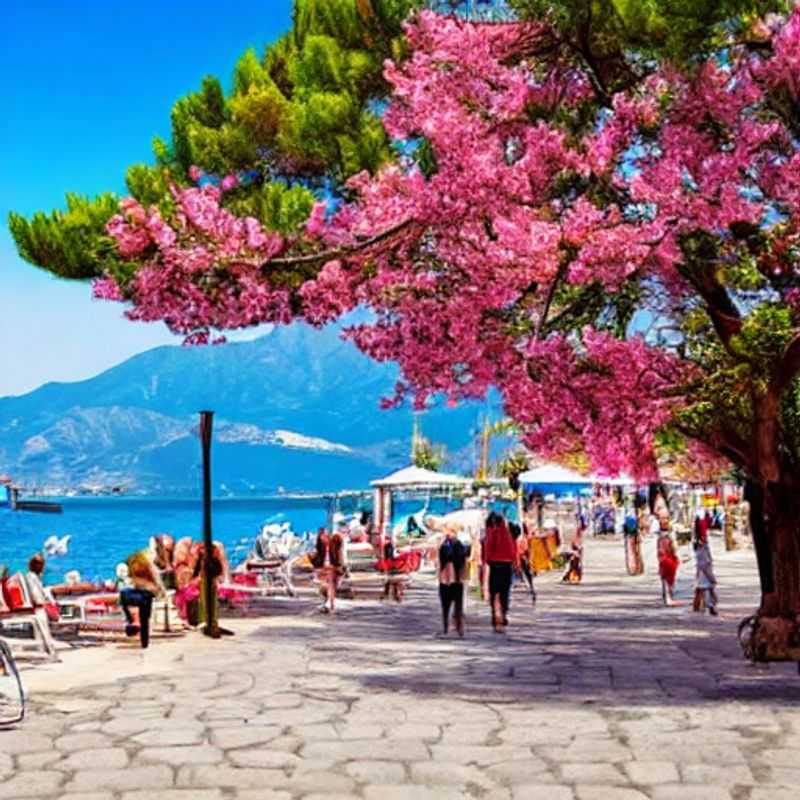 Deux amies explorant les oliveraies luxuriantes de Kalamata, en Grèce, au cœur de l'explosion printanière, se demandant si l'une d'elles trouvera enfin l'olive d'or de la légende pendant les vacances de printemps!