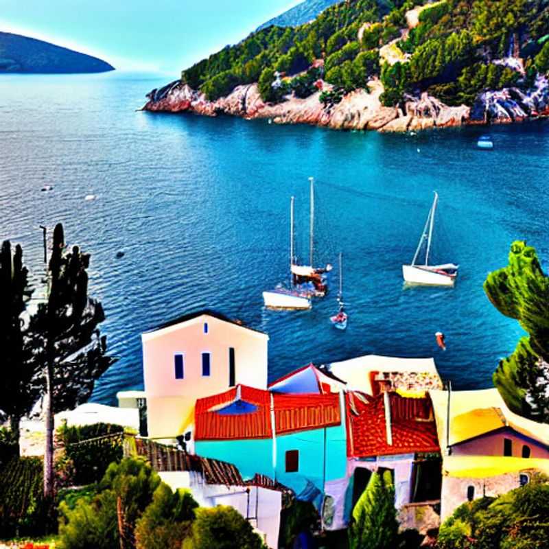 Île de Skopelos baignée de soleil printanier: Explorez la beauté grecque authentique pendant vos vacances de printemps.
