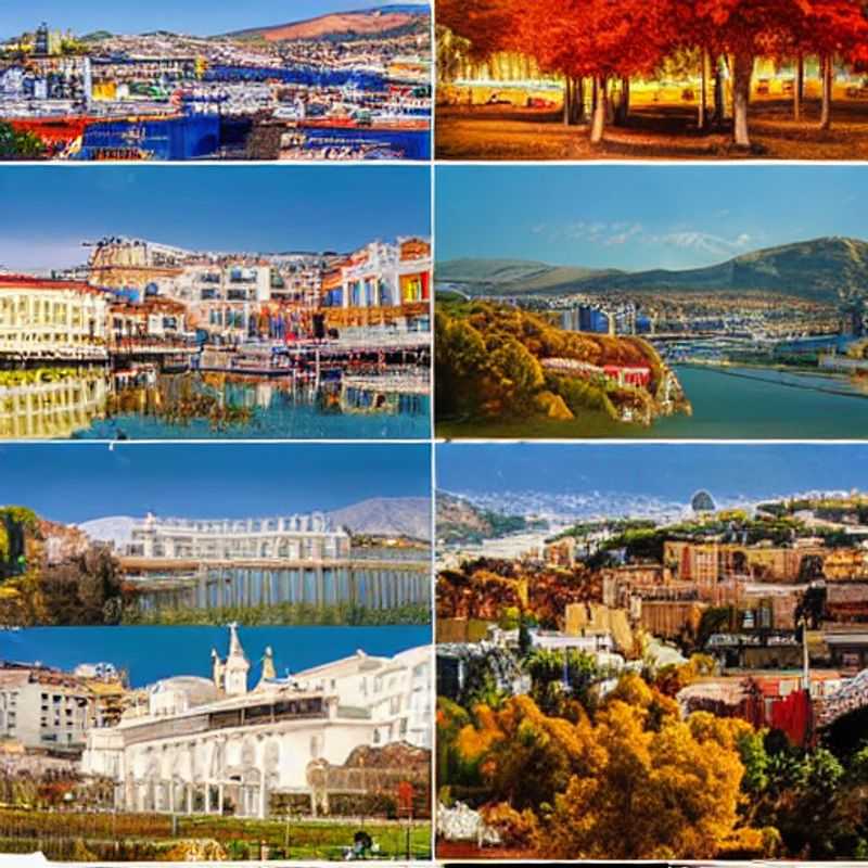 Casal apreciando a vibrante atmosfera primaveril em Málaga, Espanha, com a brisa do mar e o sol beijando seus rostos, enquanto descobrem os encantos da cidade durante as férias da primavera.