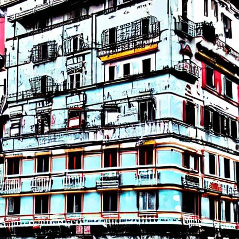Colorful buildings of La Spezia, Italy, nestled along the Ligurian coast, offering a vibrant welcome to spring breakers exploring its charm and access to Cinque Terre.