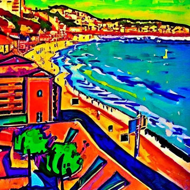 Deux jeunes profitant du soleil printanier sur la plage de Lloret de Mar, en Espagne, lors de leur séjour de vacances. L'aventure les attend!