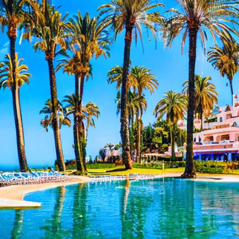 Des vacanciers profitant du soleil printanier sur la plage de Marbella, en Espagne, lors de leur escapade de vacances de printemps.