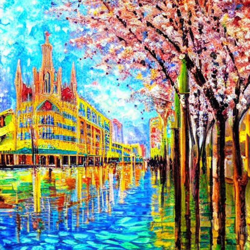 Casais aproveitando o sol da primavera em Barcelona, com a Sagrada Família ao fundo. Um dia perfeito para explorar a vibrante cultura e arquitetura da cidade durante as férias da primavera!