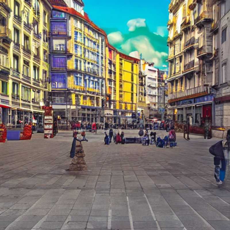 Vue imprenable sur La Corogne, Espagne, baignée par la lumière printanière, idéale pour votre escapade de vacances de printemps. (Stunning view of La Coruña, Spain, bathed in spring light, perfect for your spring break getaway.)