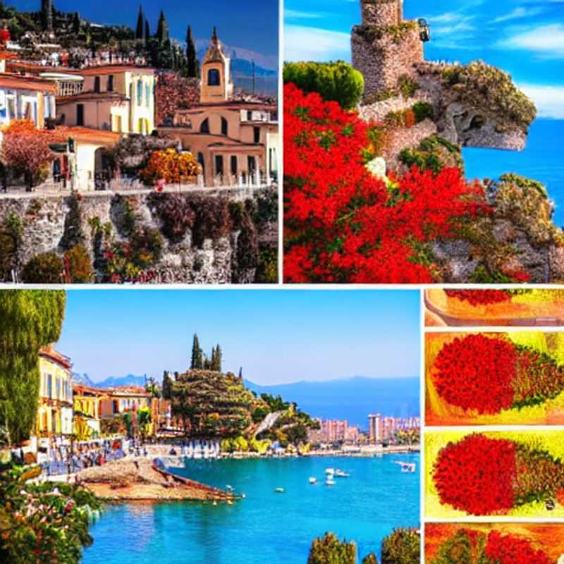 Basking in the Sicilian sunshine: Spring break in Taormina, Italy offers breathtaking views from the Teatro Antico, a perfect blend of history and stunning Ionian Sea vistas.