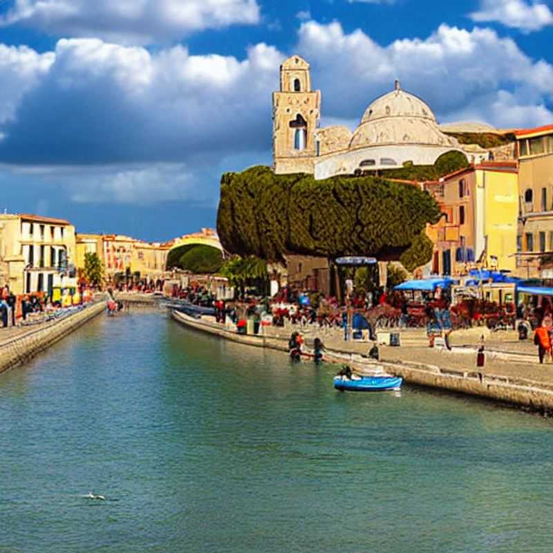 Le charme printanier de Bari, Italie : une vue pittoresque capturant l'essence des vacances de printemps. (The spring charm of Bari, Italy: a picturesque view capturing the essence of spring break.)