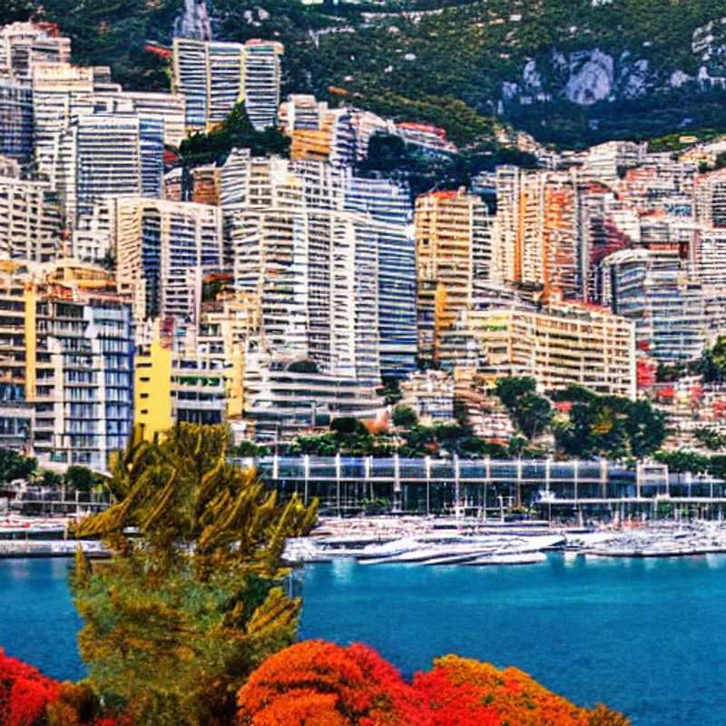 Vue panoramique de Monaco baignée par le soleil printanier, offrant un aperçu des activités et découvertes possibles lors d'un séjour pendant les vacances de printemps.