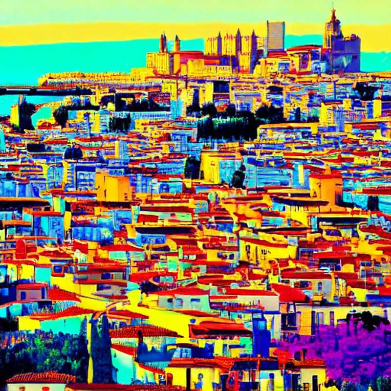 Les ruines romaines de Tarragone baignées par le soleil printanier, une invitation à la découverte de l'histoire au cœur de la Catalogne, parfaites pour votre escapade de vacances de printemps! (The Roman ruins of Tarragona bathed in the spring sun, an invitation to discover history in the heart of Catalonia, perfect for your spring break getaway!)