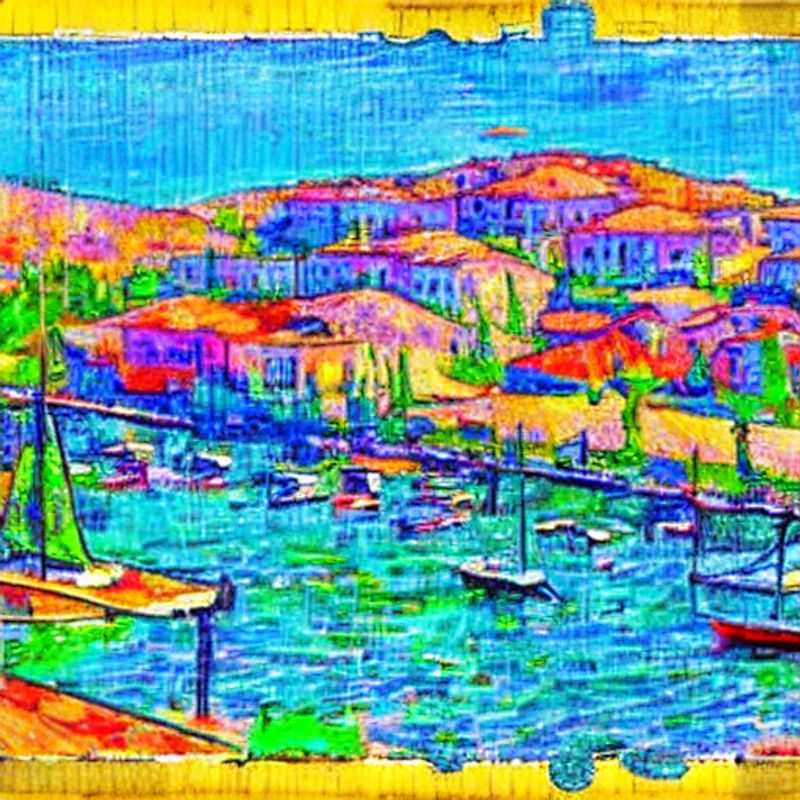 Vue pittoresque de Bodrum, en Turquie, baignée par le soleil printanier, offrant un aperçu des activités et découvertes possibles pendant les vacances de printemps.