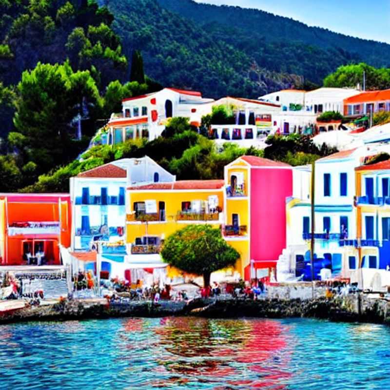 Deux couples profitant de la beauté éthérée de Skopelos, en Grèce, lors de leurs vacances de printemps de 4 jours.