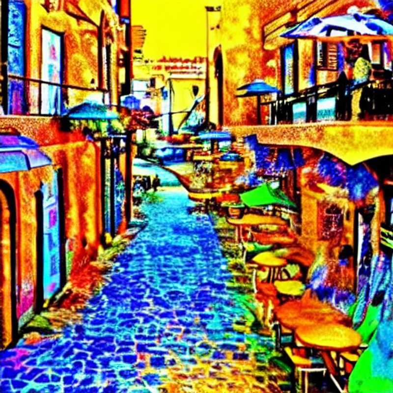Exploring the ancient port city of Jaffa, Israel, during spring break: Discovering hidden alleyways and the vibrant colors of the blossoming spring.