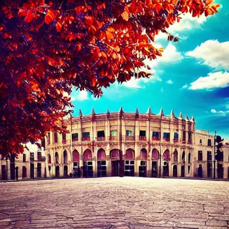 Le charme printanier de Bari, Italie : une vue pittoresque capturant l'essence des vacances de printemps. (The spring charm of Bari, Italy: a picturesque view capturing the essence of spring break.)