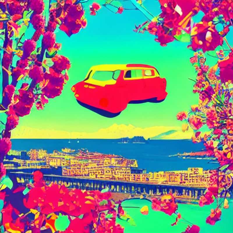 Naples en fleurs : Découvrez les couleurs vibrantes et l'animation printanière qui animent la ville, un aperçu des aventures qui vous attendent pendant votre semaine de relâche à Naples, Italie. (Naples in bloom: Discover the vibrant colors and spring animation that enliven the city, a preview of the adventures that await you during your spring break in Naples, Italy.)