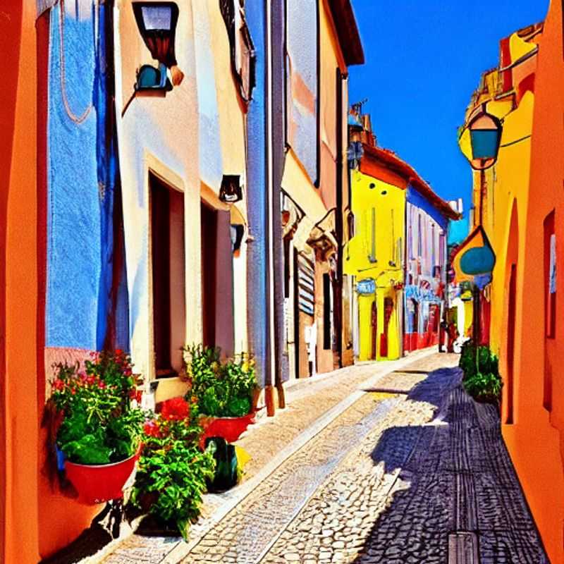 Deux amis profitant du soleil printanier sur la pittoresque côte d'Olbia, Italie, lors de leur escapade de vacances de printemps.
