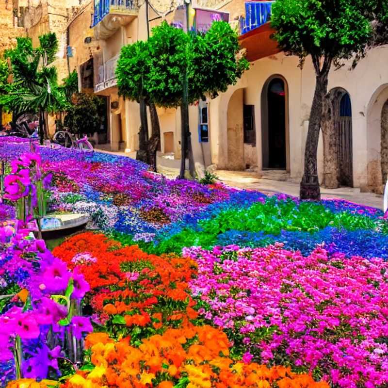 Jaffa au printemps : Découvrez les ruelles fleuries et l'atmosphère vibrante de cette ancienne ville portuaire israélienne pendant votre semaine de relâche !