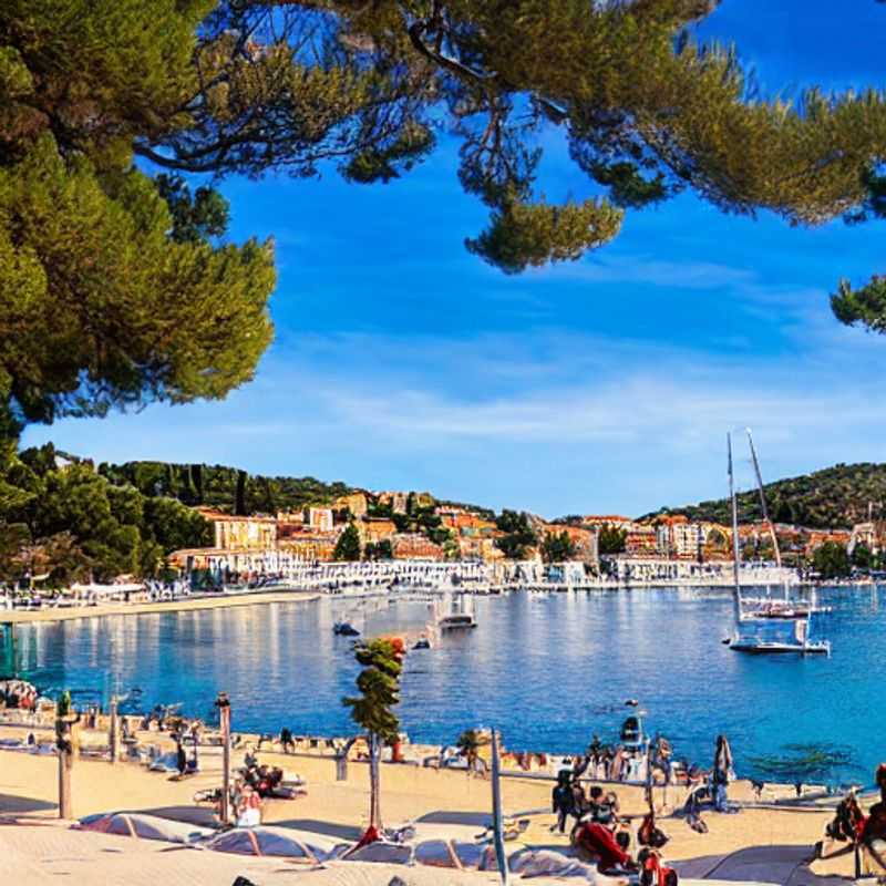 Vue pittoresque du port de Toulon au printemps, avec ses bateaux colorés et l'ambiance animée idéale pour une escapade de vacances.
