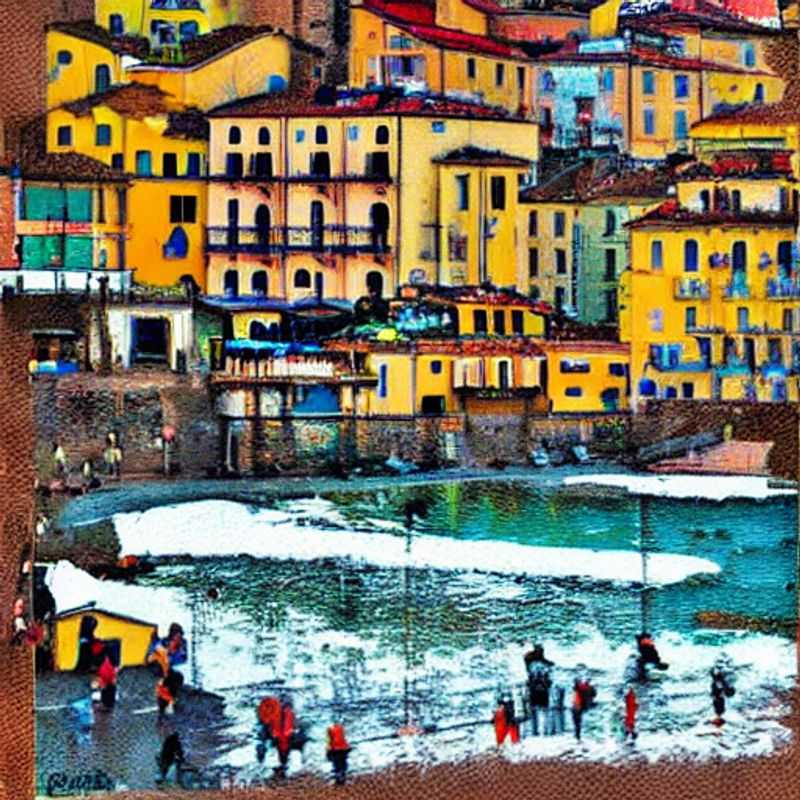Basking in the spring sunshine: a panoramic view of Cefalù's charming coastline, inviting azure waters, and the iconic Norman cathedral dominating the skyline – a perfect spring break escape in Sicily, Italy.