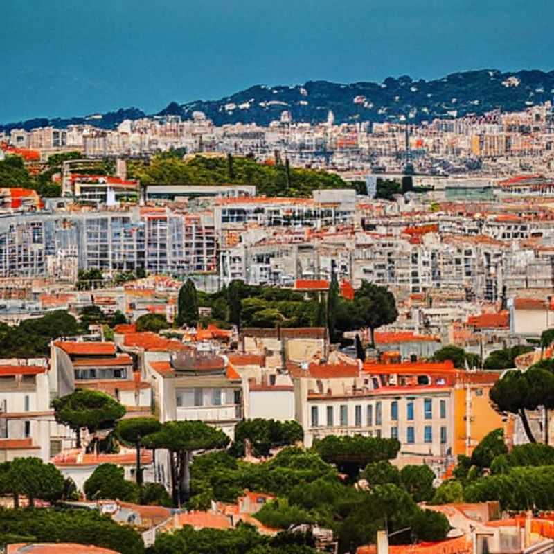 Deux amoureux se promenant sur le port pittoresque de Toulon, France, sous le soleil printanier éclatant, lors d'une escapade en pause de printemps.