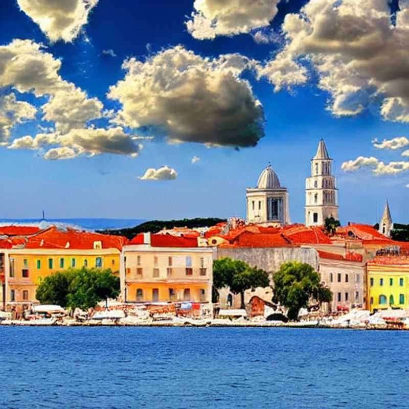 Deux couples appréciant la magnifique vue sur l'amphithéâtre de Pula, un joyau historique de la Croatie, lors de leur escapade de printemps à Pula.
