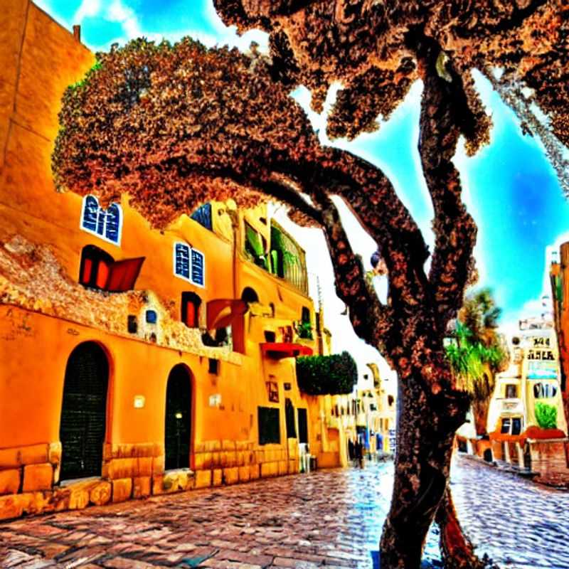 Exploring the ancient port of Jaffa, Israel: A Spring Break adventure filled with sun-drenched history, vibrant culture, and the irresistible scent of orange blossoms in the air.