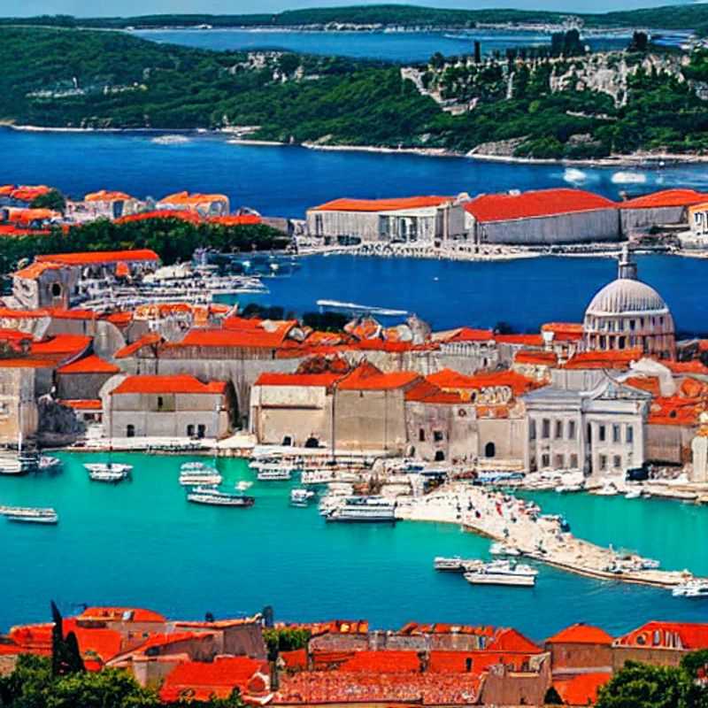 Vestiges romains et ciel printanier azur se rencontrent à Pula, en Croatie : découvrez les incontournables de cette ville historique pendant les vacances de Pâques.